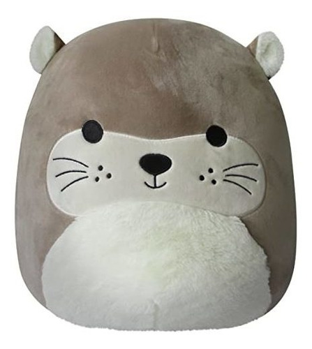 Squishmallows 14-inch Light Brown Otter With Fuzzy 16tvw