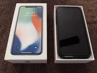 iPhone X 256 Gbytes, Gris Plata,todo Original