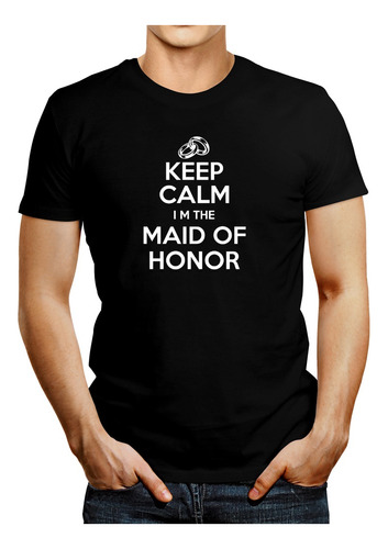 Idakoos Polo Keep Calm I'm The Maid Of Honor