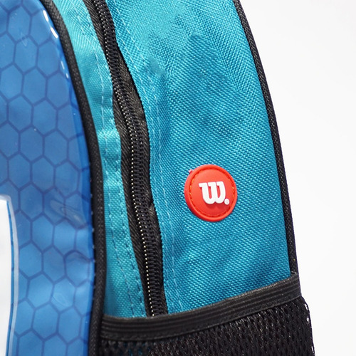 Mochila Wilson Kids 12 65.010627 Escolar Color Azul Diseño De La Tela Liso