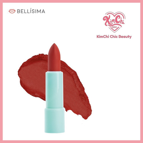 Labial En Barra Semi Mate Larga Duración Trixie Kimchi Chic Color Gaysha