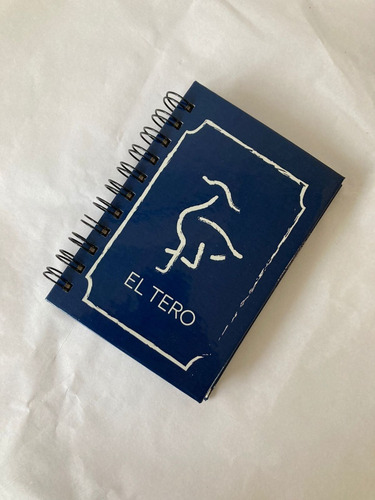 Cuaderno Chico 16cm X 11cm 80 Hojas Tapa Azul 