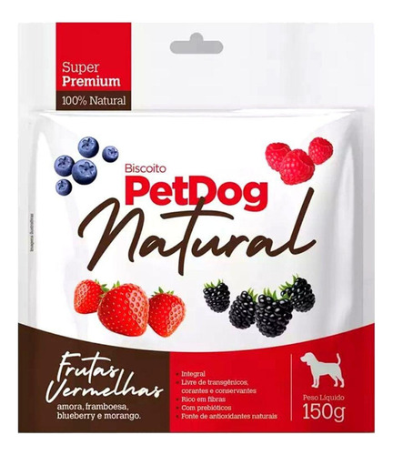 Kit 4 Biscoitos Naturais Super Premium Para Cachorro - 150g