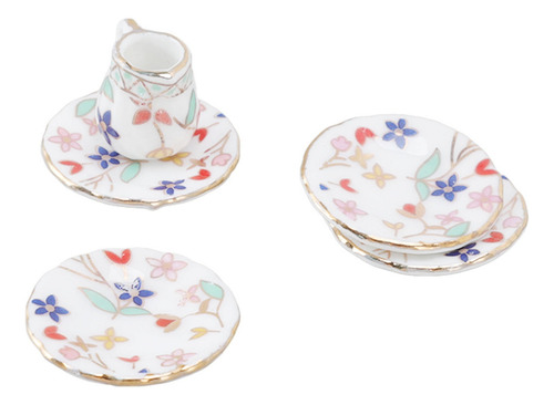 Juego De 15 Tazas De Té En Miniatura, Casa De Muñecas, Minis