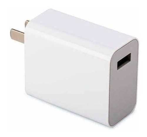 Cargador Xiaomi MDY-10-EX usb-a de pared con cable carga rápida blanco