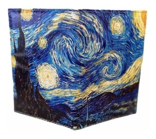 Porta Pasaporte Funda Visa Van Gogh - La Noche Estrellada