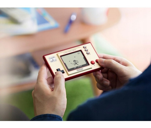 Nintendo Game & Watch Super Mario Bros. color rojo y dorado