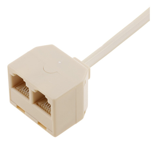 Adaptador Splitter 2 Camino Rj11 6p4c + Rj11 A Ethernet Mód