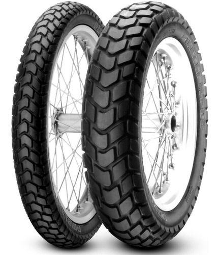 Kit Cubiertas Pirelli 120 80 18 + 90 90 21 Mt 60 Tornado Fas