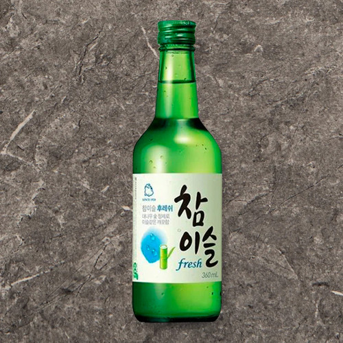 Alcohol Coreano Soju Jinro Sabor Chamisul Fresh 1pza 360ml