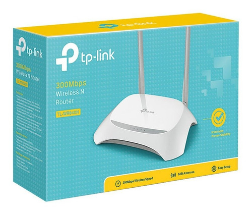 Imagem 5 de 5 de Roteador Tp-link Tl-wr840n Branco