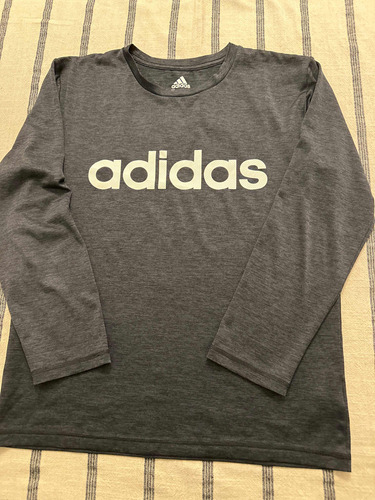 Remera Deporte Importada Adidass Manga Larga Talle 10/12