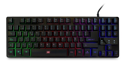 Teclado Vorago Start Thegame Kb-503 Alambrico Retroiluminado