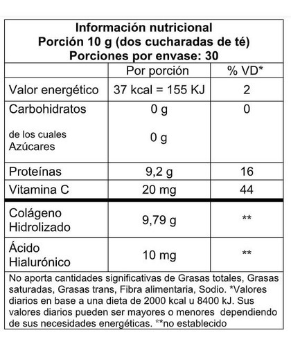 Colágeno Vitaflex X 300 G Vitatech Arándanos