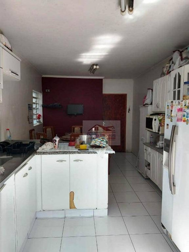 Imagem 1 de 5 de Sobrado Com 4 Dormitórios À Venda, 160 M² Por R$ 600.000,00 - Parque Novo Mundo - São Paulo/sp - So0182