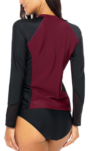 A1 Anfilia Rashguard - Playera De Natación For Mujer
