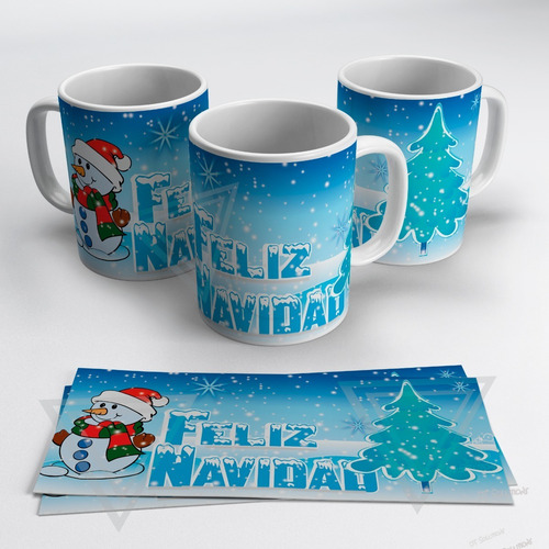 Imagen 6 de 10 de Tazas De Navidad Personalizadas Amigo Secreto Regalo 11 Oz