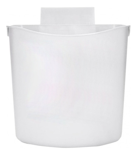 Bote Basura Colgante Blanco Puerta Cocina Carro 6.5 Lt