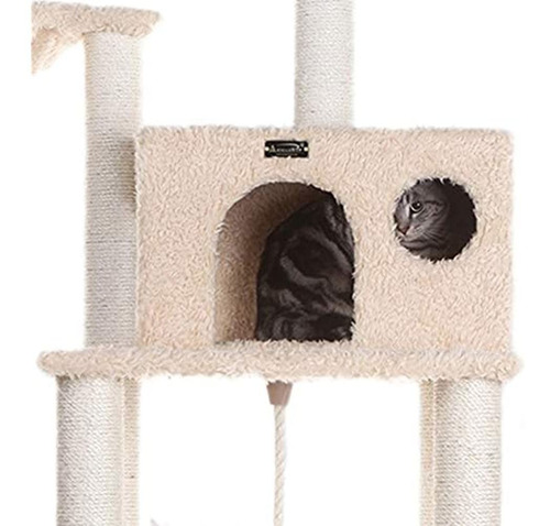 Armarkat Classic Cat Arbol Modelo A6901 69 Pulgadas Beige