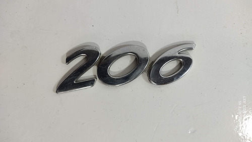 Emblema Numero Peugeot 206 Xs 01-09