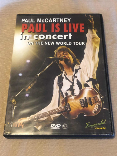 Dvd Paul Mccartney / Paul Is Live, Gira The New World