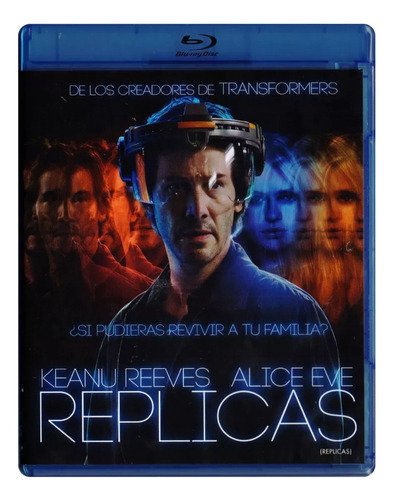 Película Blu-ray Replicas Con Keanu Reeves & Alice Eve