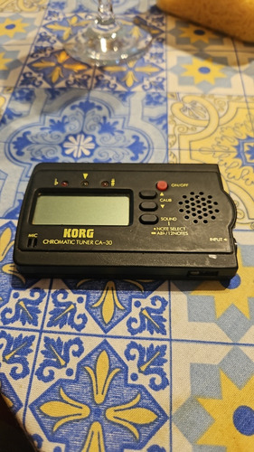 Afinador Korg Chromatic Tuner Ca-30