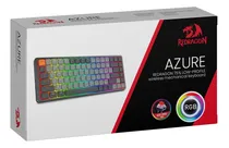 Comprar Teclado Gamer Redragon Azure K652gg Rgb Pro Eng Red Switch