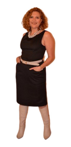 Vestido Lucía En Negro