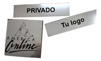 Comprar Cartel Señaletica Placa Grabado Laser