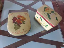 Comprar 7k Antiguas Cajas Lata Porta Cigarros Decoracion Vintage