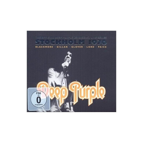 Deep Purple Stockholm 1970 Ntsc Format Uk Import Cd Nuevo