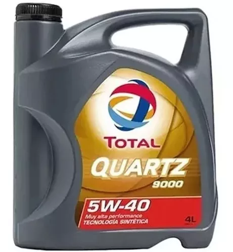 Aceite Total Quartz 9000 5w40 Sintético 4 Litros