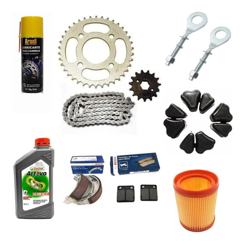 Kit Service Completo Honda Cg Titan 150 Motos Coyote