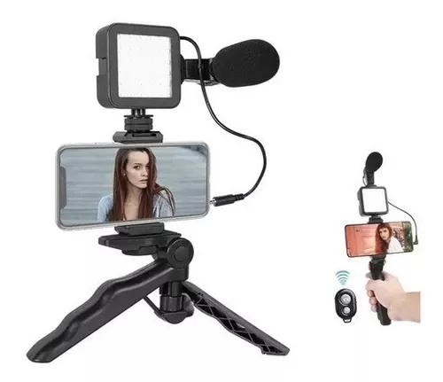 Kit de Video con Celular Vlog Kit 8 - Phonestudio Chile