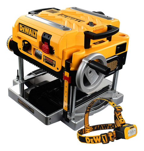 Cepillo Portátil Dewalt Dw735 + Linterna Frontal Led