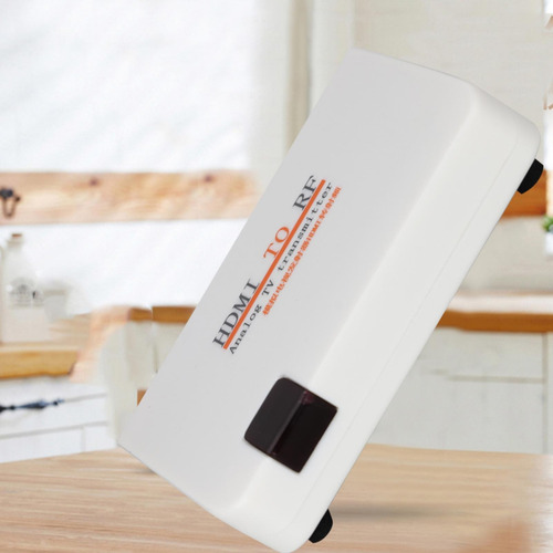 Adaptador De Hdmi A Rf Coaxial Conversor Caja De Soporte 480