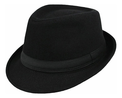 Sombrero Trilby De Fieltro Clásico Para Hombre Y Mujer, De