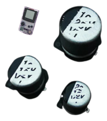 Set Condensadores Capacitor Para Nintendo Gameboy Color Gbc