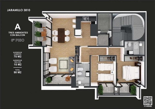 Imagen 4 de 6 de Departamento - Saavedra