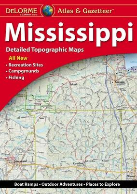 Libro Delorme Mississippi Atlas & Gazetteer - Rand Mcnally