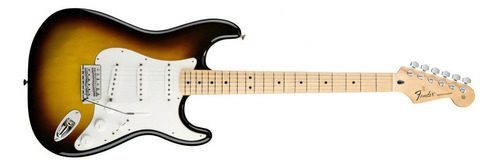 Guitarra Electrica Stratocaster Fender Standard Mexico 014-4 Color Marrón Oscuro