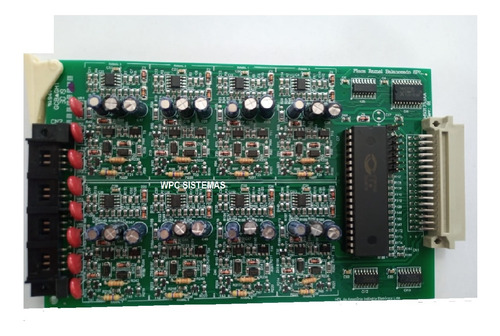 Placa 8 Ramais Balanceada Centrais Flex Hdl 72-152-312