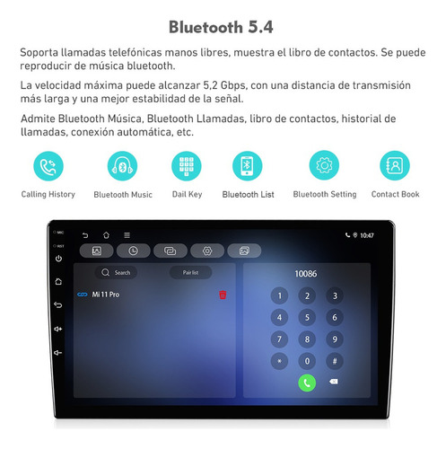 C-j Estéreo 4+64g 4k Para Fiat Strada Palio Adventure Wifi6