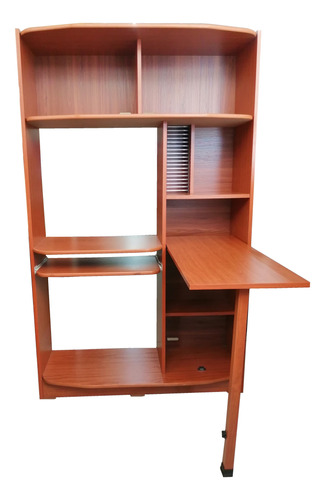 Mueble Librero Con Mesa Para Computadora Master Muebles Pepe