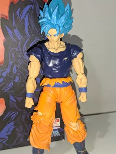 Boneco Dragon Ball 20cm para Colecionador Goku Vegeta Broly