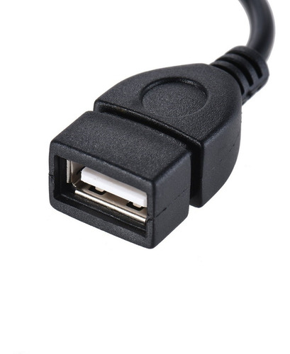 Imagen 5 de 5 de Cable Adaptador Otg Plug 3.5 A Usb 2.0 , Aux De Auto