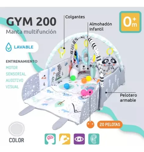 Gimnasio Happy Space 4 En 1 Bipokids - Art. 351-1a