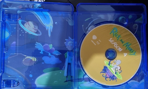 Rick Y Morty Temporada 4 Blu Ray Latino