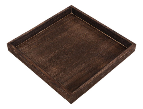 . Bandeja De Madera Para Servir, Bandeja Para Cuadrado L